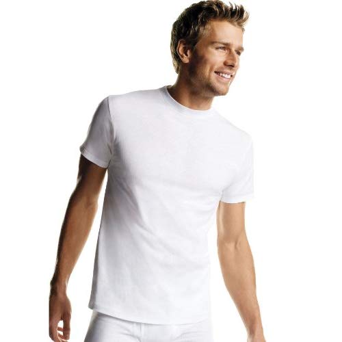 T-Shirts for Men » Hanes Men's 6-Pack FreshIQ Crew T-Shirt