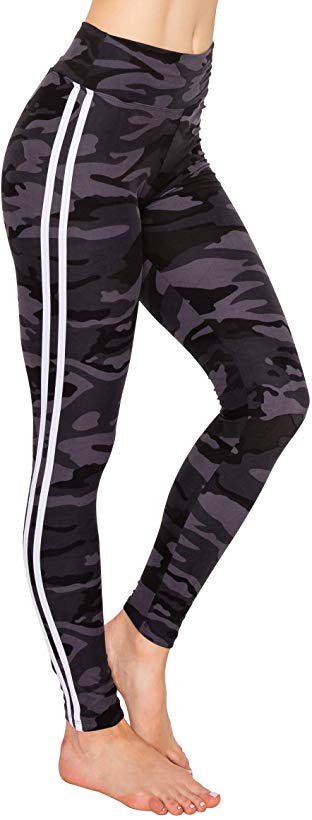 ALWAYS Leggings Women Yoga Pants - Print Pattern High Waist Workout Buttery Soft Stretchy