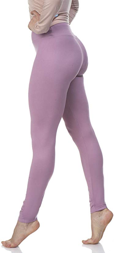 Luxurious Quality High Waisted Leggings for Women | Workout & Yoga Pants Plus
