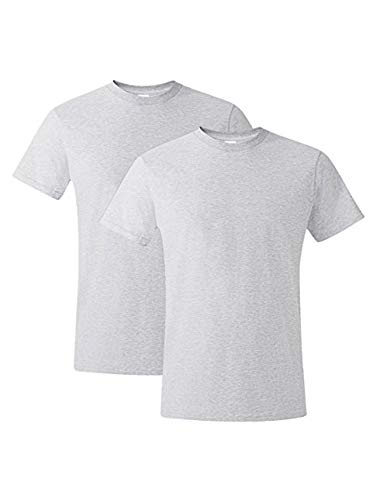 Hanes Men's Nano Premium Cotton T-Shirt (Pack of 2)
