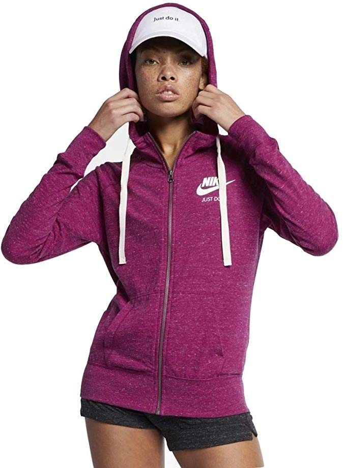 Nike Women's Sportswear Gym Vintage Full-Zip Hoodie