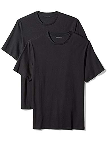 Amazon Essentials Men's 2-Pack Loose-Fit Short-Sleeve Crewneck T-Shirts