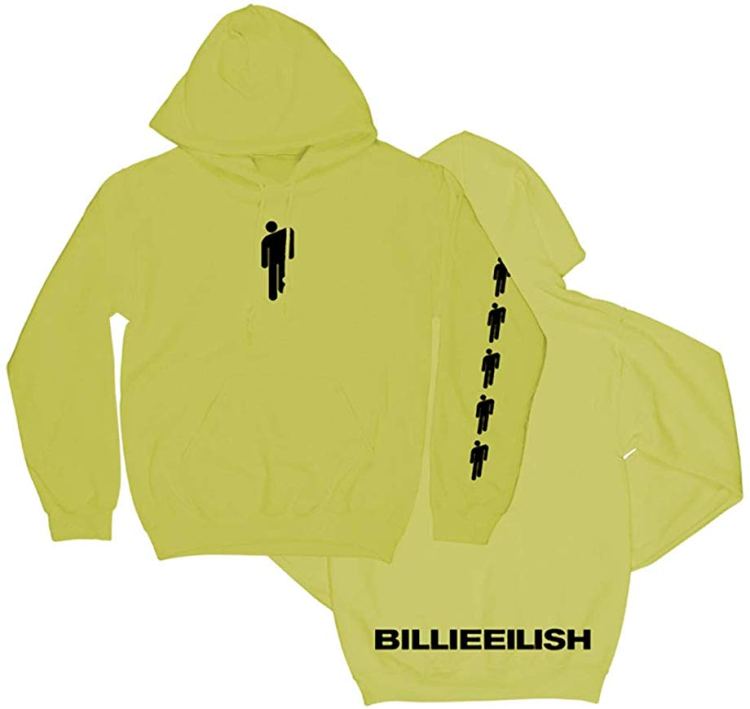 Y-OITY Women's Casual Long Sleeve Pullover Sweatshirt Billie-Eilish-Blohsh Girl's Shirt Hoodie Tops