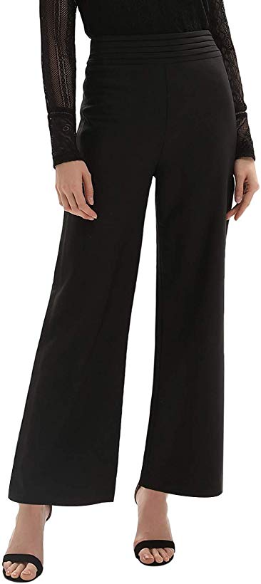GRACE KARIN Women High Waist Palazzo Pants Long Wide Leg Dress Pants