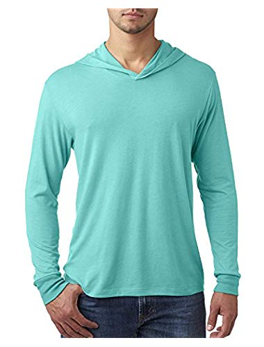 Next Level mens Triblend Long-Sleeve Hoodie (N6021)