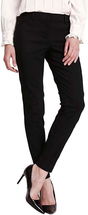 Women's Work Ankle Dress Pants Trousers Slacks All Day Comfort